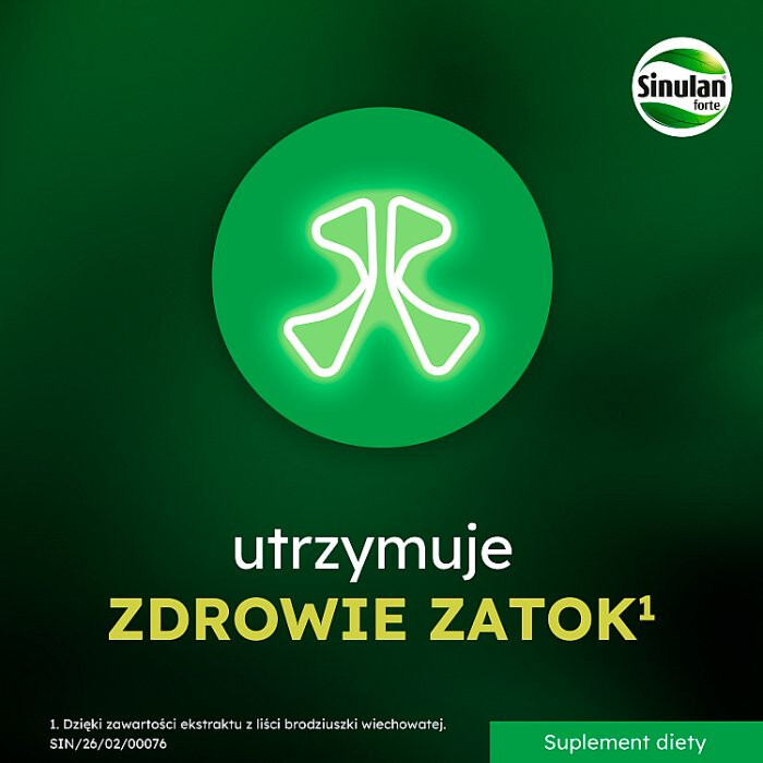 Sinulan Forte tabletki, 60 szt.