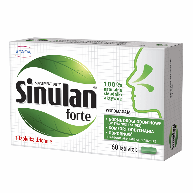 Sinulan Forte tabletki, 60 szt.
