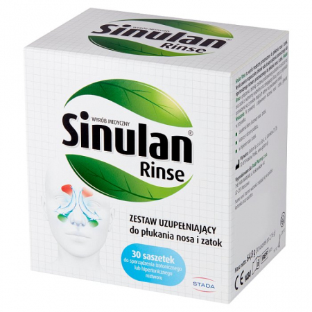 Sinulan Rinse zestaw uzupełniający 30 saszetek