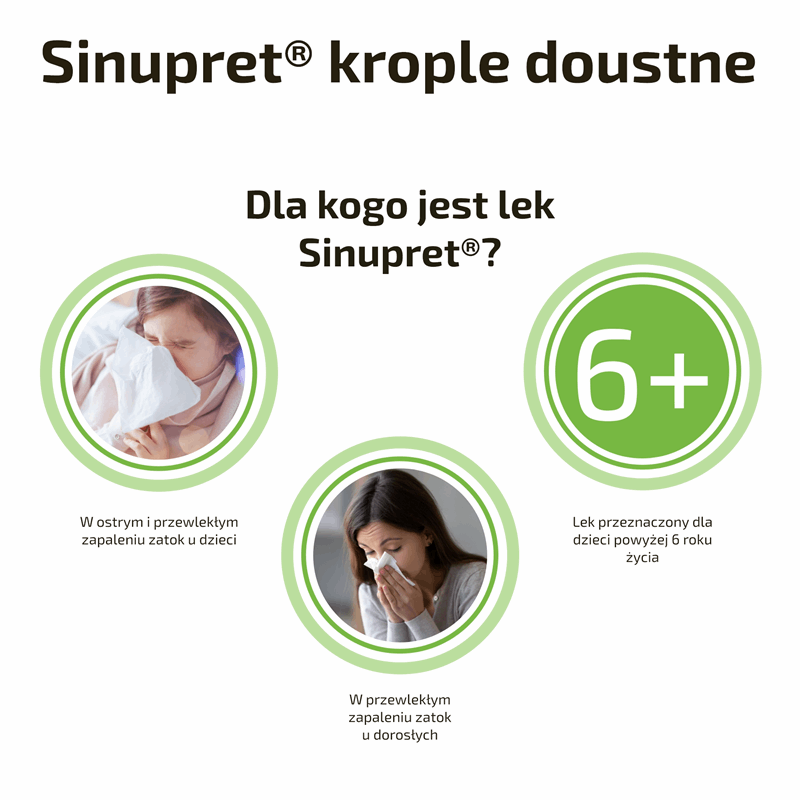 Sinupret krople 100 ml - zatoki