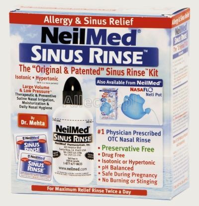 SINUS RINSE Zestaw podstawowy do płukania nosa i zatok dla dorosłych
