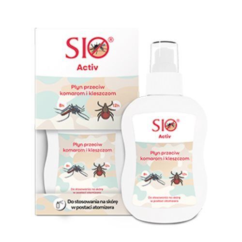 Sio Activ Płyn przeciw komarom i kleszczom 100 ml