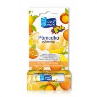 Skarb Matki pomadka ochronna smak owoców egzotycznych i śmietanki, 6,5 g