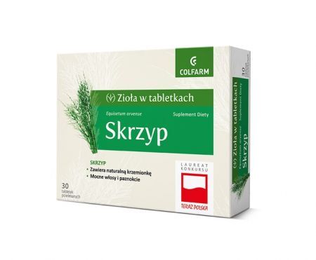 Skrzyp 30 tabletek powlekanych
