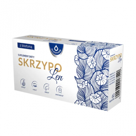 Skrzypolen z biotyną 60 kapsułek