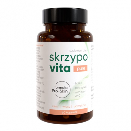 Skrzypovita Pure Pro-Skin kapsułki na skórę włosy i paznokcie, 60 szt.