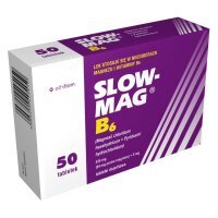 Slow-Mag B6 tabletki dojelitowe, 50 szt.