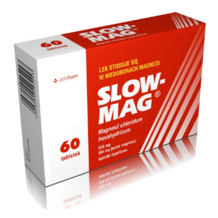 Slow-Mag tabletki dojelitowe, 60 szt.