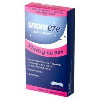Snoreeze plastry na nos (duże) 10 szt.