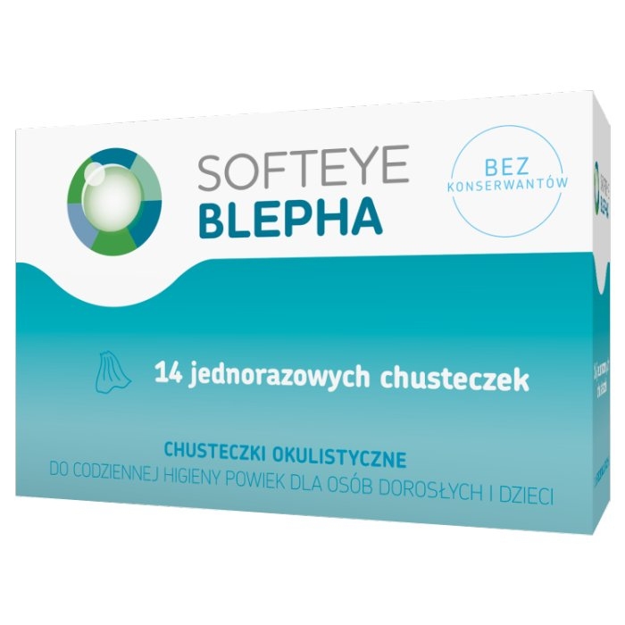 Softeye Blepha chusteczki 14 szt.