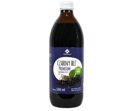 Sok Czarny Bez Premium 500ml