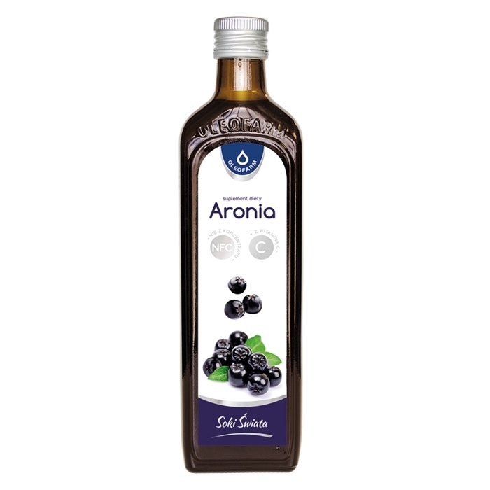 Sok z aronii z witaminą C 490 ml