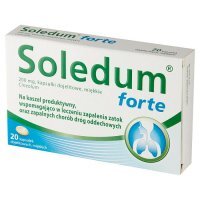 Soledum forte 200 mg kapsułki dojelitowe miękkie, 20 szt.
