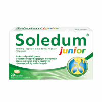 Soledum junior 100 mg kapsułki dojelitowe, 20 szt.
