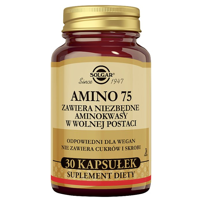 SOLGAR Amino 75 30 kapsułek
