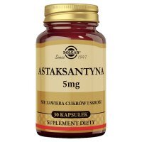 SOLGAR Astaksantyna 5 mg 30 kapsułek