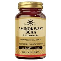 SOLGAR BCAA Plus 50 kapsułek