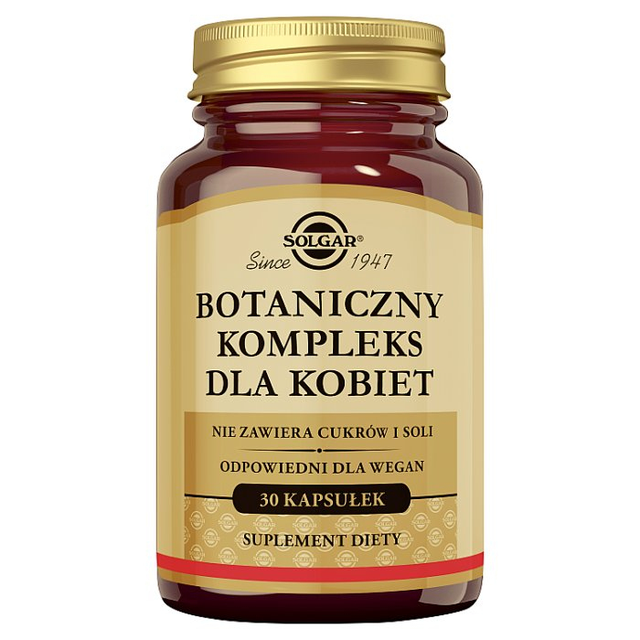 SOLGAR Botaniczny Kompleks dla Kobiet 30 kapsułek