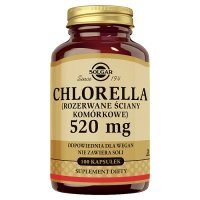 SOLGAR Chlorella 1560 mg 100 kapsułek