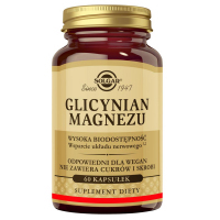 Solgar Glicynian Magnezu kapsułki, 60 szt.
