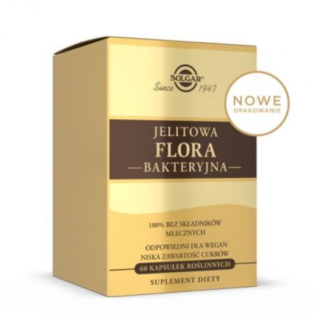 SOLGAR Jelitowa flora bakteryjna 60 kapsułek