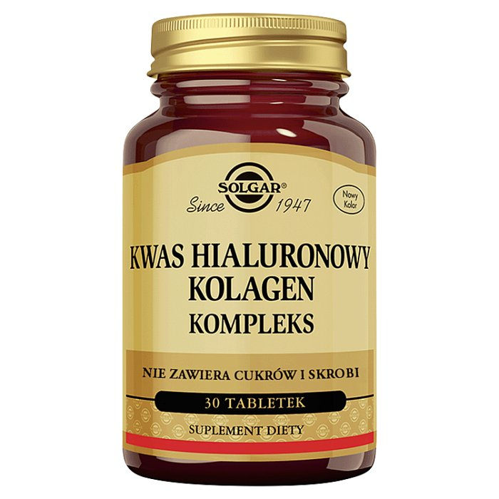 Solgar kwas hialuronowy Kolagen Kompleks tabletki, 30 szt.