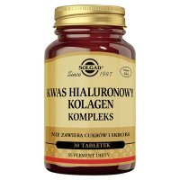 Solgar kwas hialuronowy Kolagen Kompleks tabletki, 30 szt.