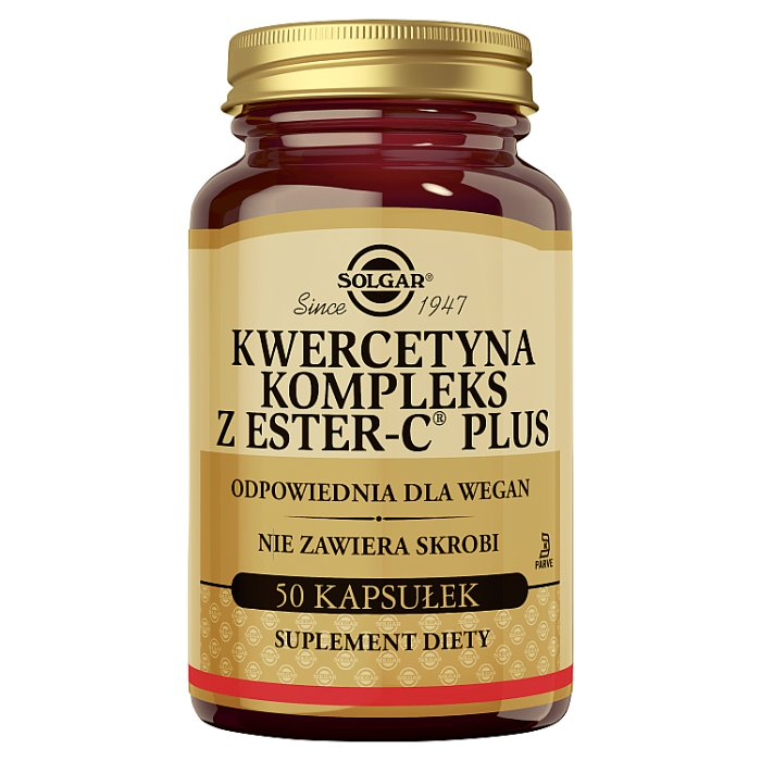 SOLGAR Kwercetyna kompleks 50 kapsułek