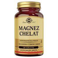 SOLGAR Magnez Chelat 100 tabletek