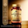 SOLGAR Naturalna Witamina K2 100 µg 50 kapsułek