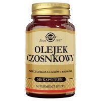 Solgar Olejek Czosnkowy 1 mg kapsułki, 100 szt.