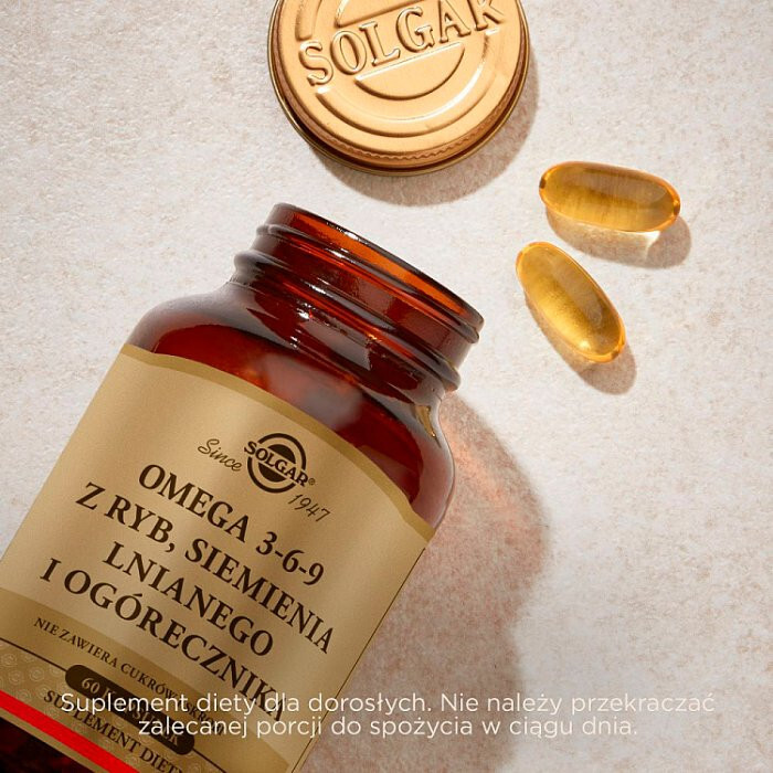 SOLGAR Omega 3-6-9 60 kapsułek