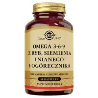 SOLGAR Omega 3-6-9 60 kapsułek
