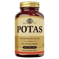 Solgar Potas tabletki, 100 szt.