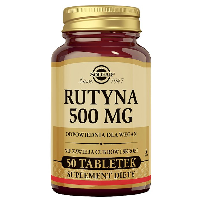 SOLGAR Rutyna 500 mg 50 tabletek