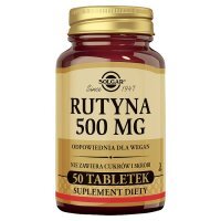 SOLGAR Rutyna 500 mg 50 tabletek