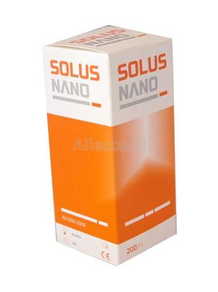 Solus Nano roztwór nawilżający do jamy ustnej 200 ml