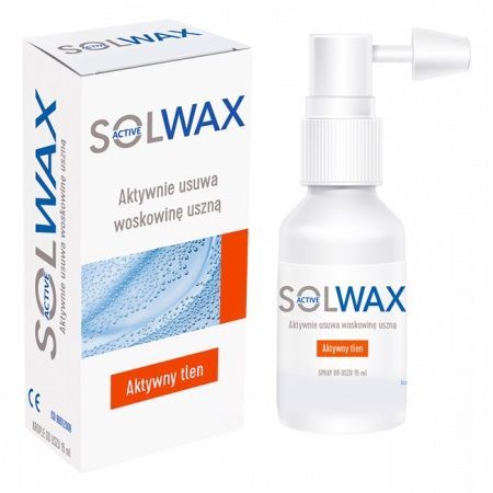 Solwax Active spray do uszu 15 ml
