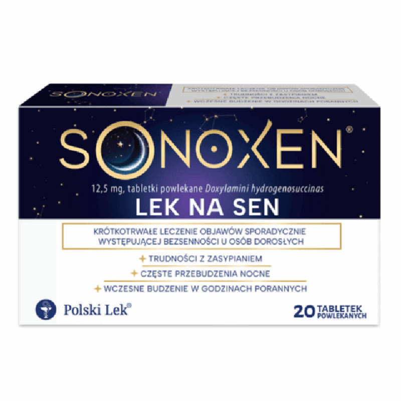 Sonoxen 12,5 mg tabletki powlekane, 20 szt.
