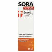 Sora Ochrona Aerozol do skóry głowy i włosów, 50 ml