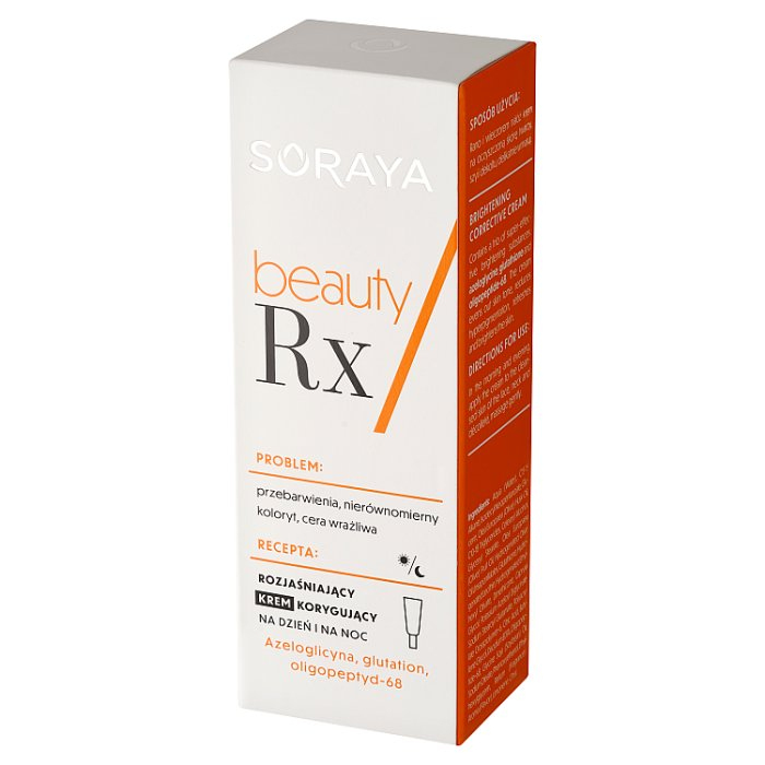 Soraya Beauty Rx rozjaśniający krem korygujący na dzień i na noc, 50 ml