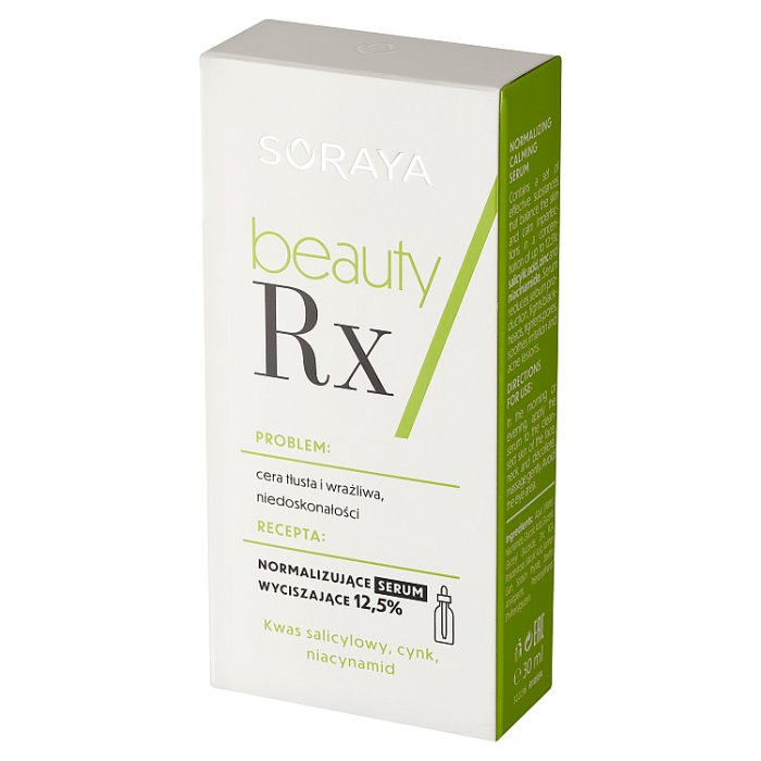 Soraya Beauty RX serum do twarzy normalizujące i wyciszające, 30 ml