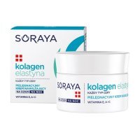 Soraya Kolagen + Elastyna pielęgnacyjny krem nawilżający, 50 ml