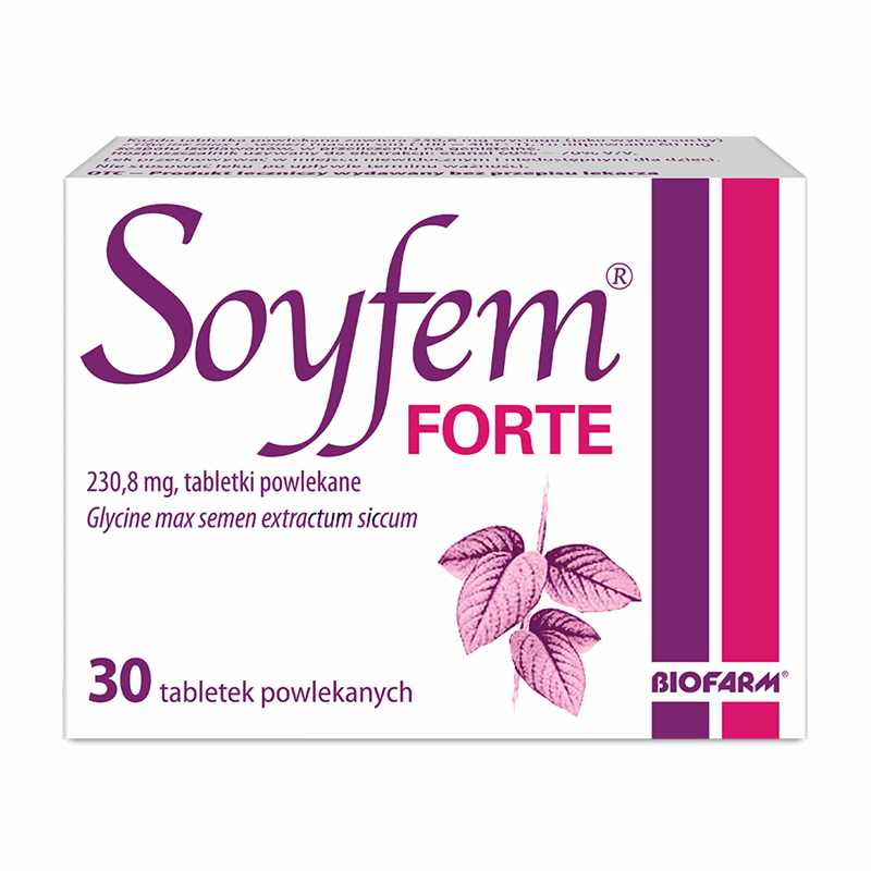 Soyfem Forte tabletki na objawy menopauzy, 30 szt.