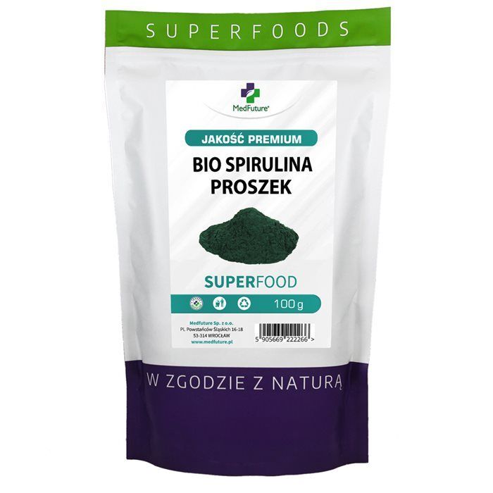 Spirulina Bio proszek 100 g