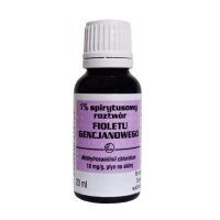 Spirytusowy roztwór fioletu gencjanowego 1% 20 ml