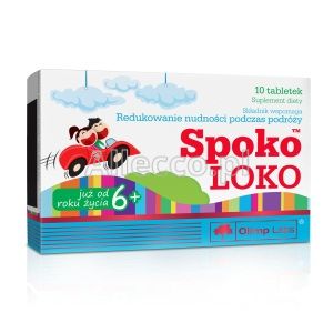 Spoko Loko 10 tabletek/Choroba lokomocyjna