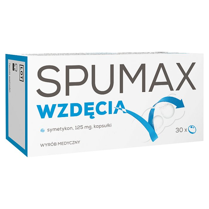 Spumax wzdęcia kapsułki miękkie, 30 szt.