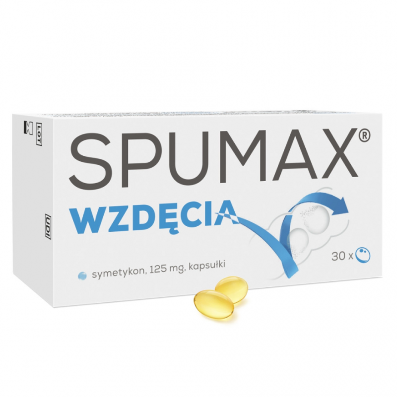 Spumax Wzdęcia kapsułki, 30 szt.