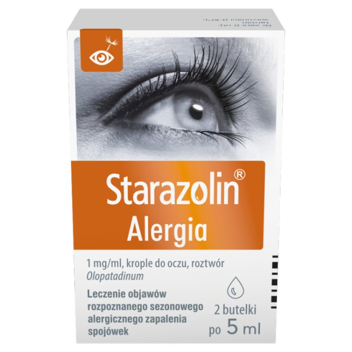 Starazolin Alergia krople do oczu 2 x 5 ml